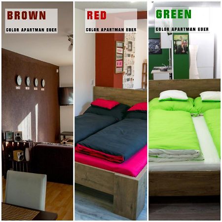 Color Apartmanok Eger Eksteriør bilde