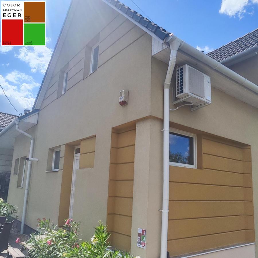 Color Apartmanok Eger Eksteriør bilde